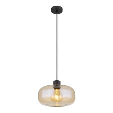 Globo - Lestenec na vrvici 1xE27/40W/230V pr. 28 cm prozorna