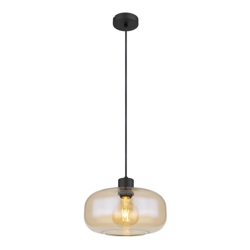 Globo - Lestenec na vrvici 1xE27/40W/230V pr. 28 cm prozorna