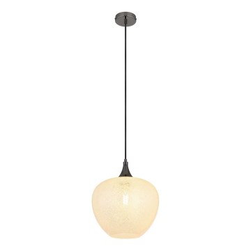 Globo - Lestenec na vrvici 1xE27/40W/230V pr. 29 cm bela/antracit