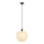 Globo - Lestenec na vrvici 1xE27/40W/230V pr. 29 cm bela/antracit
