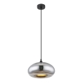 Globo - Lestenec na vrvici 1xE27/60W/230V krom