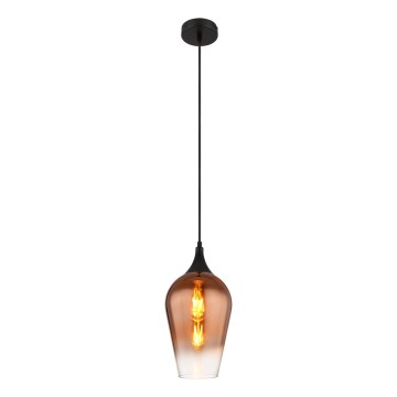 Globo - Lestenec na vrvici 1xE27/60W/230V pr. 18 cm baker