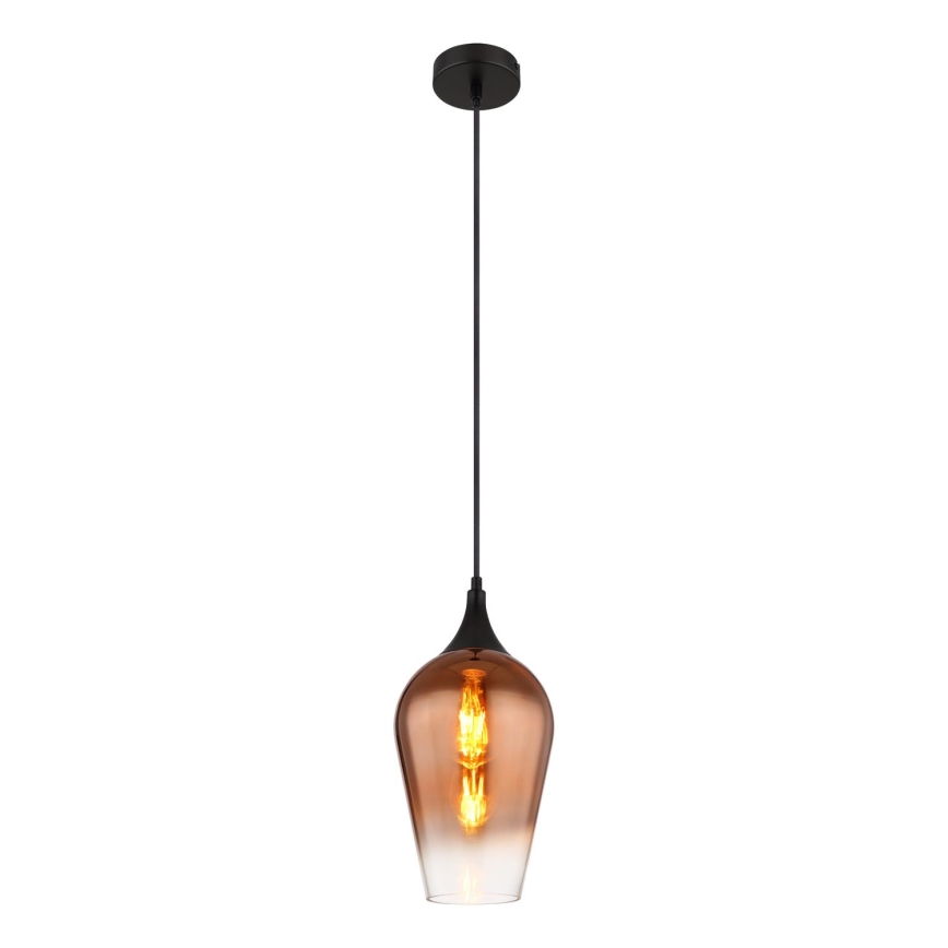 Globo - Lestenec na vrvici 1xE27/60W/230V pr. 18 cm baker