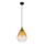 Globo - Lestenec na vrvici 1xE27/60W/230V pr. 21 cm oranžna