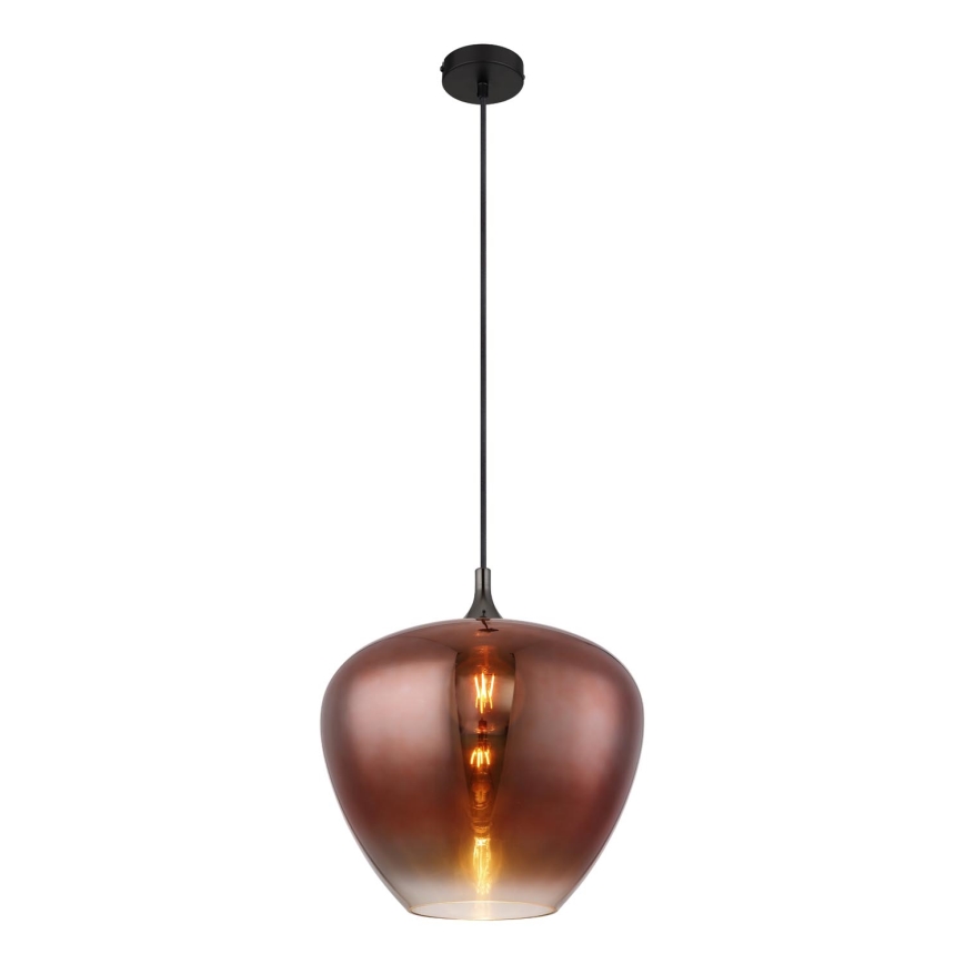 Globo - Lestenec na vrvici 1xE27/60W/230V pr. 40 cm baker