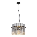Globo - Lestenec na vrvici 1xE27/60W/230V pr. 40 cm črna