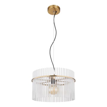 Globo - Lestenec na vrvici 1xE27/60W/230V pr. 40 cm zlata