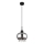 Globo - Lestenec na vrvici 1xE27/9W/230V pr. 21 cm črna