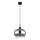 Globo - Lestenec na vrvici 1xE27/9W/230V pr. 28 cm črna