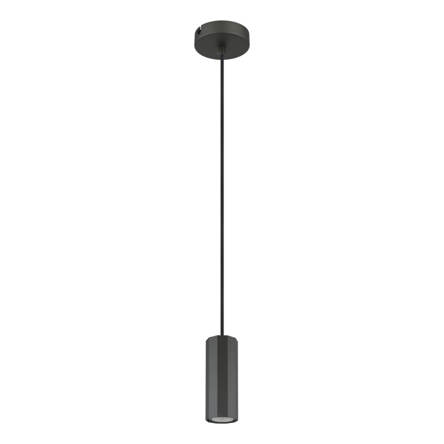 Globo - Lestenec na vrvici 1xGU10/25W/230V črna