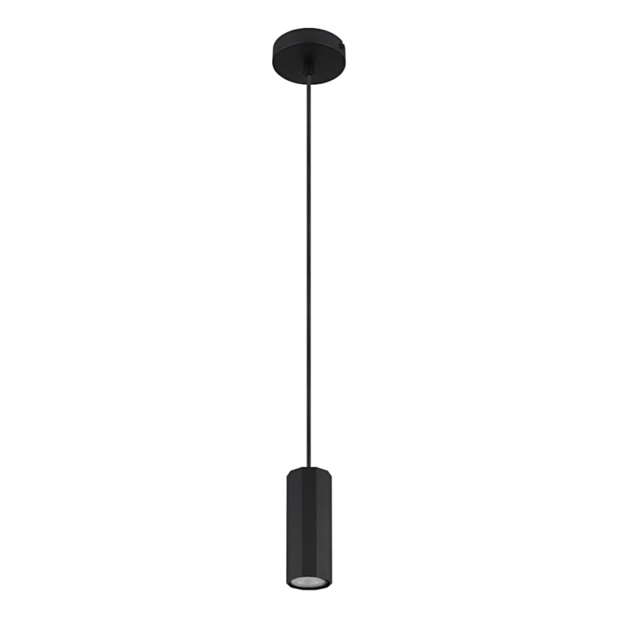 Globo - Lestenec na vrvici 1xGU10/25W/230V črna