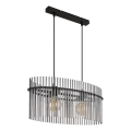 Globo - Lestenec na vrvici 2xE27/60W/230V črna