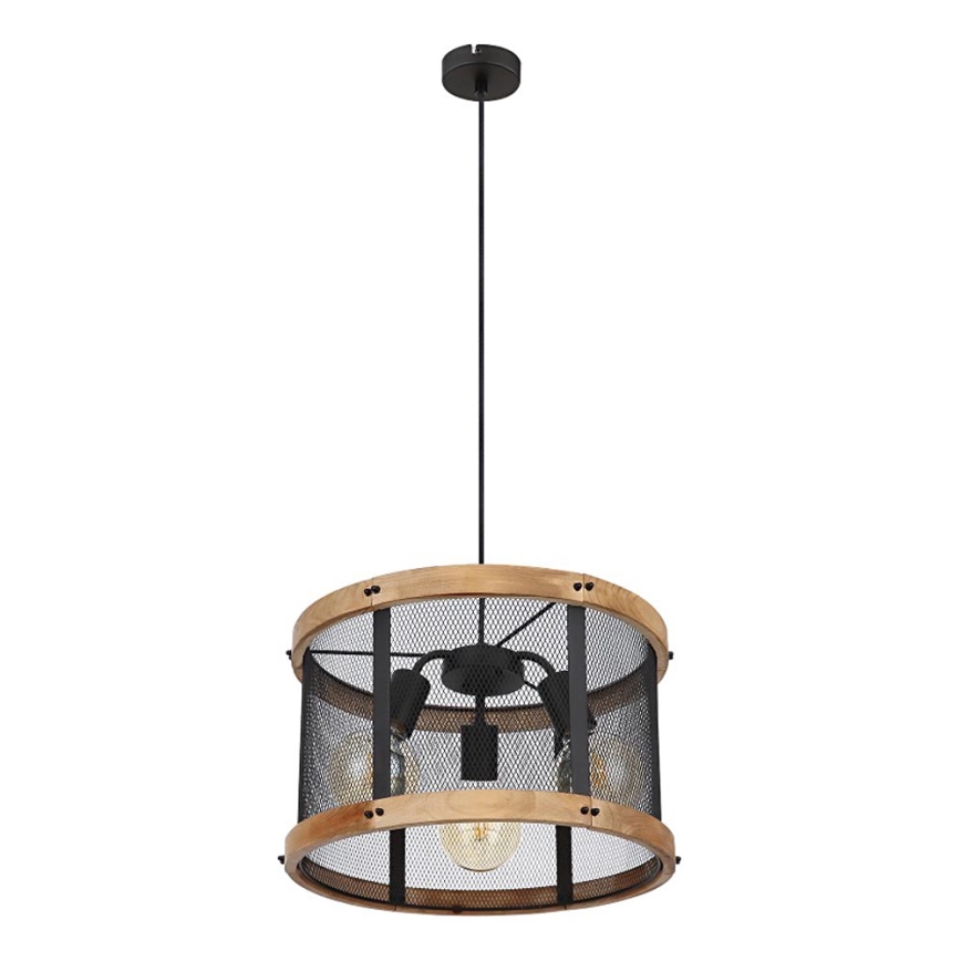 Globo - Lestenec na vrvici 3xE27/40W/230V pr. 40 cm
