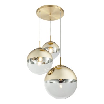 Globo - Lestenec na vrvici 3xE27/40W/230V pr. 51 cm