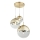 Globo - Lestenec na vrvici 3xE27/40W/230V pr. 51 cm