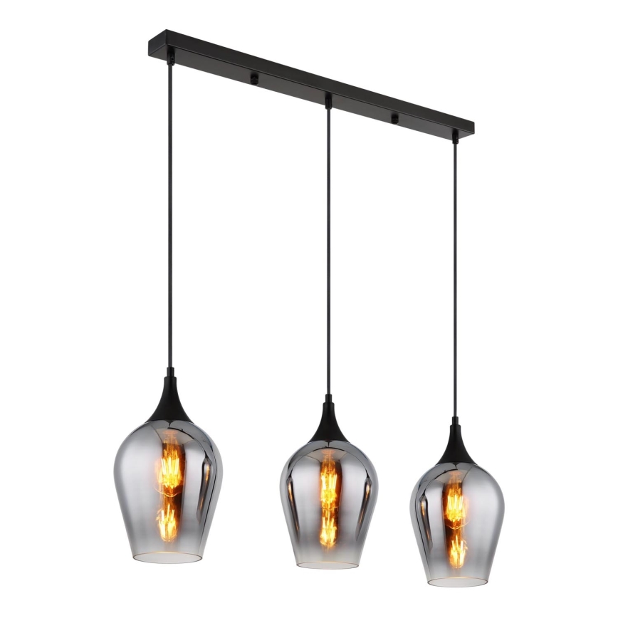 Globo - Lestenec na vrvici 3xE27/60W/230V