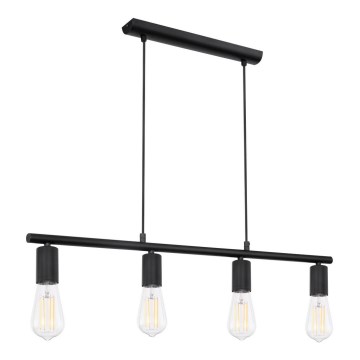 Globo - Lestenec na vrvici 4xE27/60W/230V