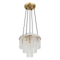 Globo - Lestenec na vrvici 5xE14/40W/230V zlata