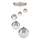 Globo - Lestenec na vrvici 5xE27/60W/230V pr. 65 cm