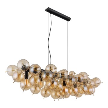 Globo - lestenec na vrvici 6xE14/25W/230V zlate barve