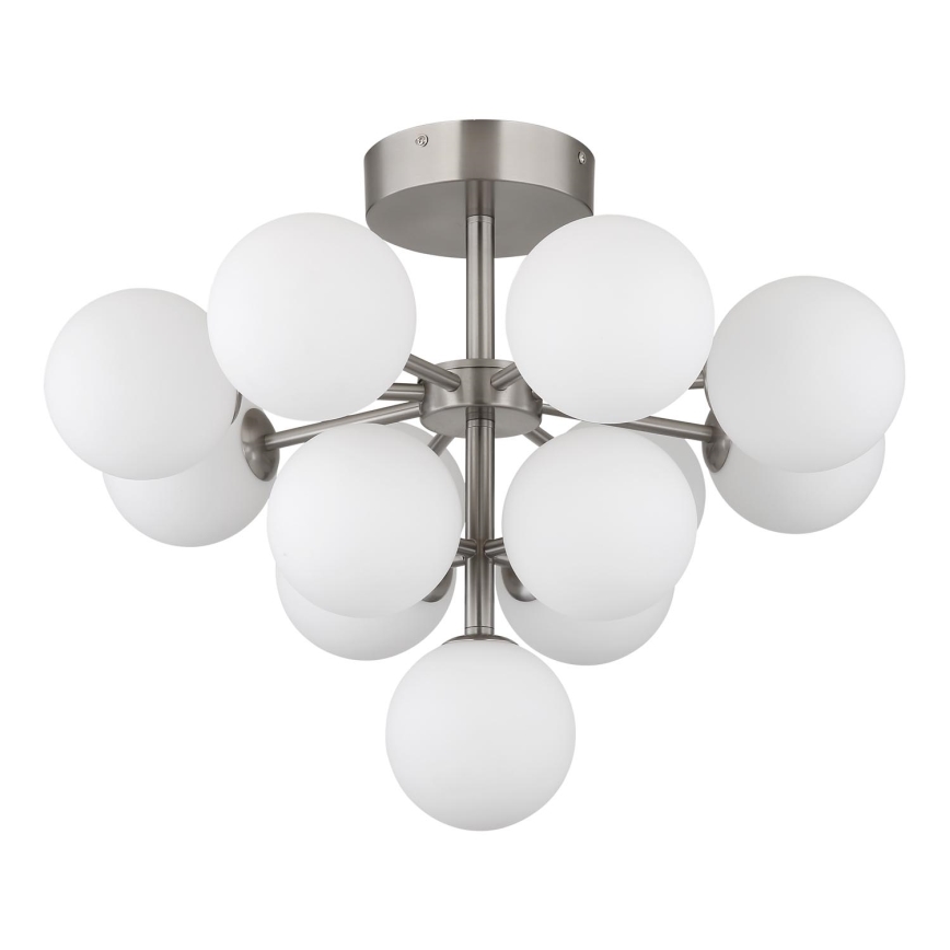 Globo - Nadgradni lestenec 13xG9/5W/230V pr. 56 cm mat krom