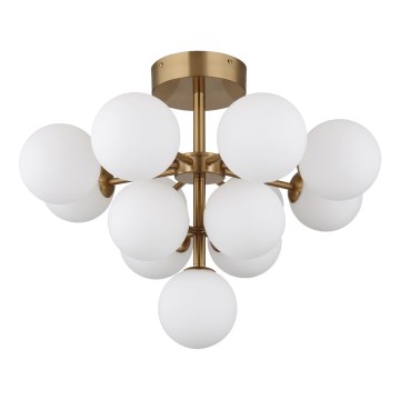 Globo - Nadgradni lestenec 13xG9/5W/230V pr. 56 cm zlata