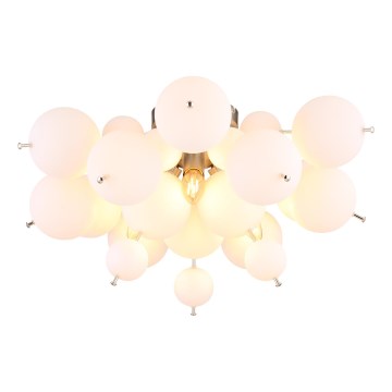 Globo - Nadgradni lestenec 3xE14/25W/230V pr. 55 cm bela