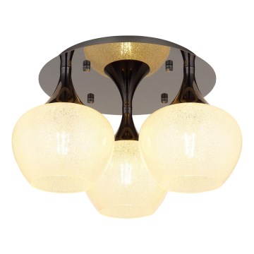 Globo - Nadgradni lestenec 3xE27/40W/230V antracit