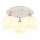 Globo - Nadgradni lestenec 3xE27/40W/230V bela