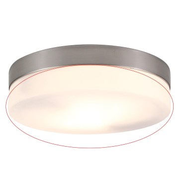 Globo - Nadomestno steklo za stropno svetilo OPAL E27, premer 23,5 cm