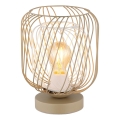 Globo - Namizna svetilka 1xE27/40W/230V bež/bela