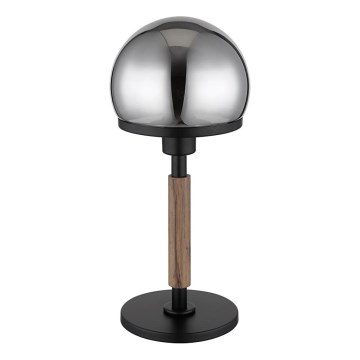 Globo - Namizna svetilka 1xE27/40W/230V črna/rjava