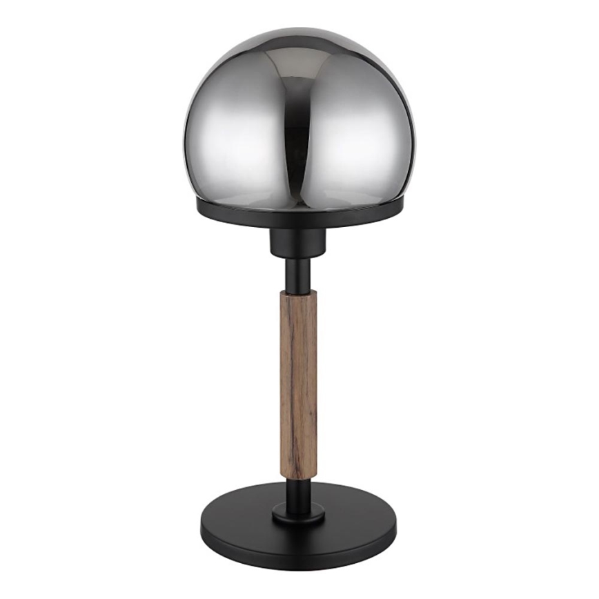 Globo - Namizna svetilka 1xE27/40W/230V črna/rjava