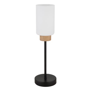 Globo - Namizna svetilka 1xE27/60W/230V črna/bela