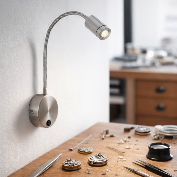 Globo - prilagodljiva LED namizna svetilka LED/3W/230V