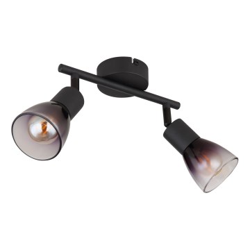 Globo - Reflektor 2xE14/25W/230V črna