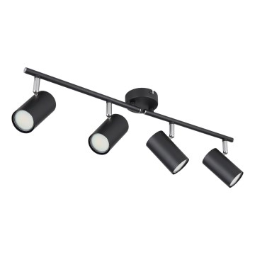Globo - Reflektor 4xGU10/25W/230V črna