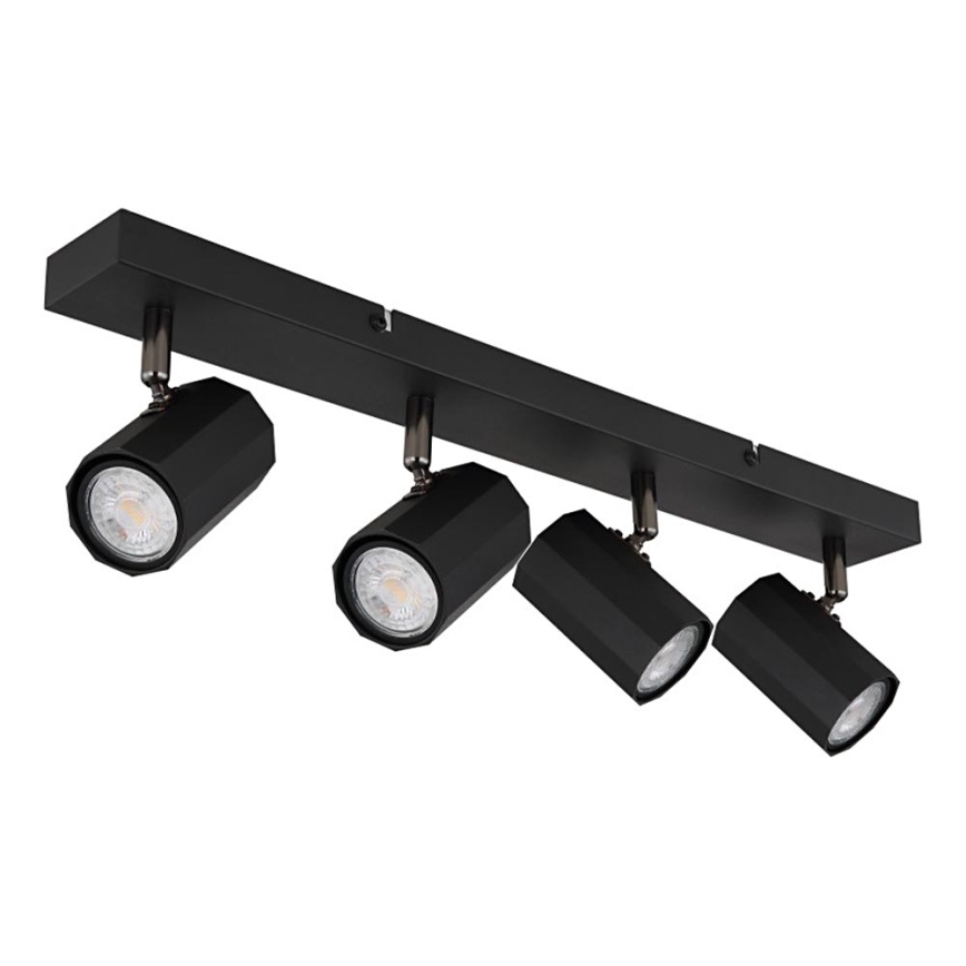 Globo - Reflektor 4xGU10/25W/230V črna