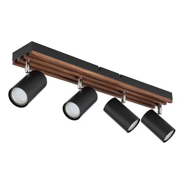 Globo - Reflektor 4xGU10/25W/230V črna