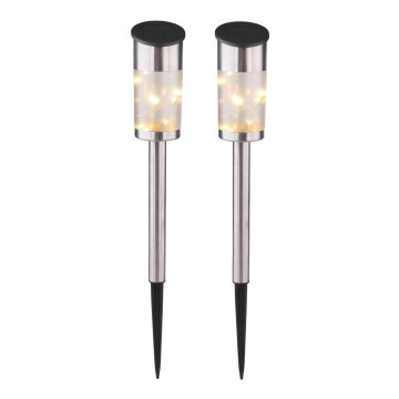 Globo - SET 2x Solarna svetilka 10xLED/0,06W/1,2V IP44