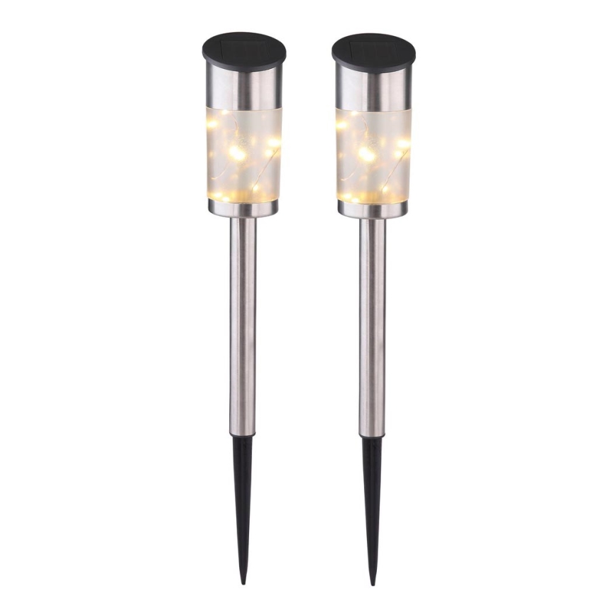 Globo - SET 2x Solarna svetilka 10xLED/0,06W/1,2V IP44