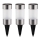 Globo - SET 3x LED Solarna svetilka LED/0,06W/3,2V IP44 200 mAh