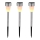 Globo - SET 3x Solarna svetilka 3xLED/0,06W/1,2V IP44 200 mAh