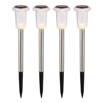 Globo - SET 4x LED Solarna svetilka LED/0,06W/1,2V IP44