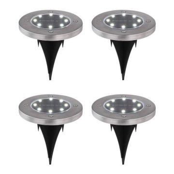 Globo - SET 4x LED Solarna svetilka LED/0,1W/3V IP44