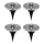 Globo - SET 4x LED Solarna svetilka LED/0,1W/3V IP44