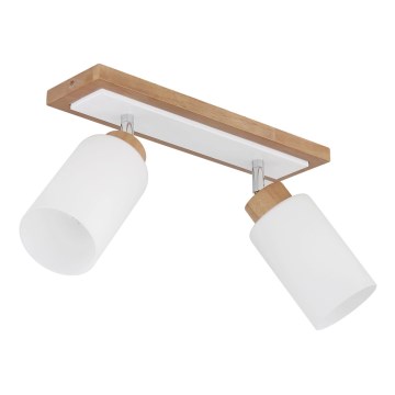 Globo - Smerno svetilo 2xE27/60W/230V bež/bela