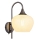 Globo - Stenska svetilka 1xE27/40W/230V bela/antracit