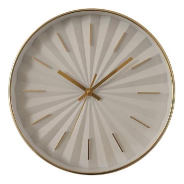 Globo - Stenska ura premer 30,5 cm 1xAA bela