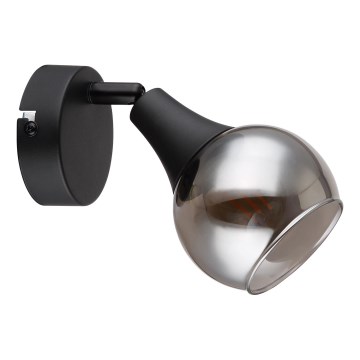 Globo - Stenski reflektor 1xE14/40W/230V črna